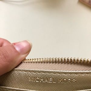Michael Kors Bags - Shiny Gold Michael Kors Wristlet Michael Kors Bags - Shiny Gold Michael Kors Wristlet